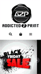 Mobile Screenshot of addicted2print.com